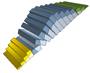 3D view of blocks