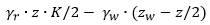 Change in Lateral Stress Equation