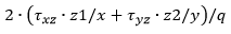 Shear Factor of Safety Equation