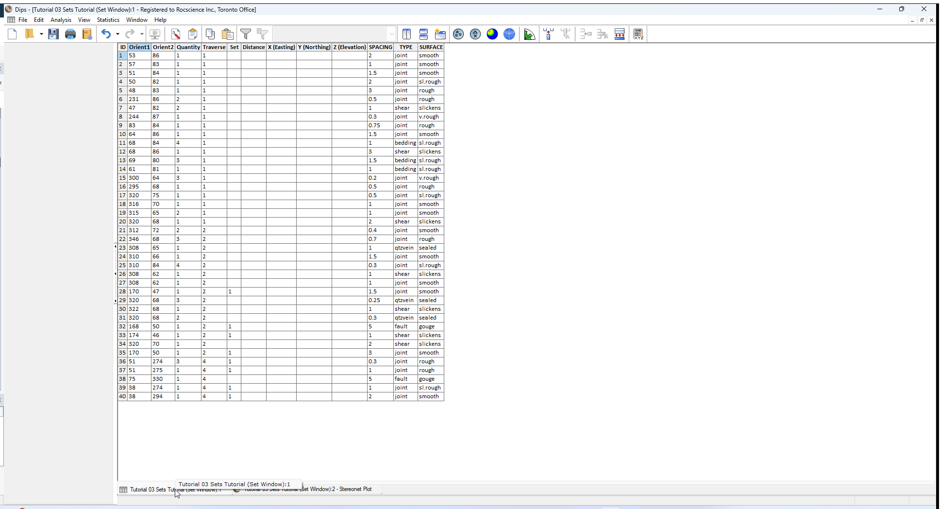 Set Column Grid Data View