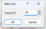 Add Trend Line dialog