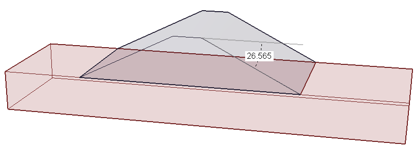 Dimension angle tool in the Viewport