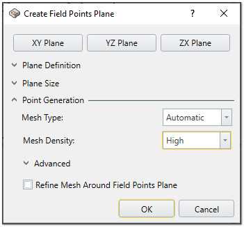 Create Field points