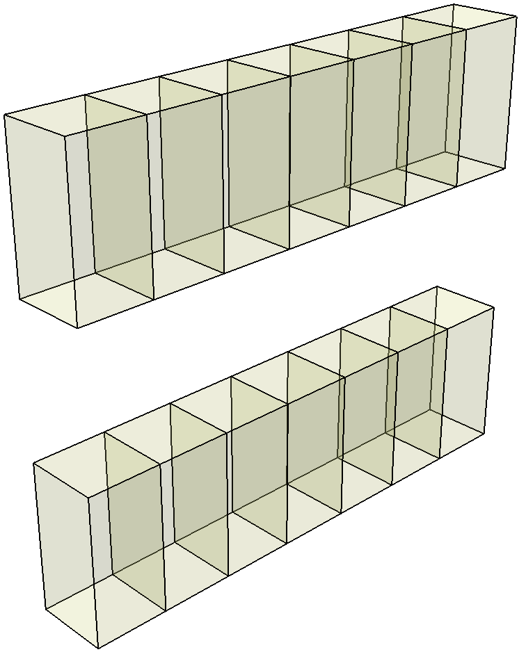 Segmented box figure