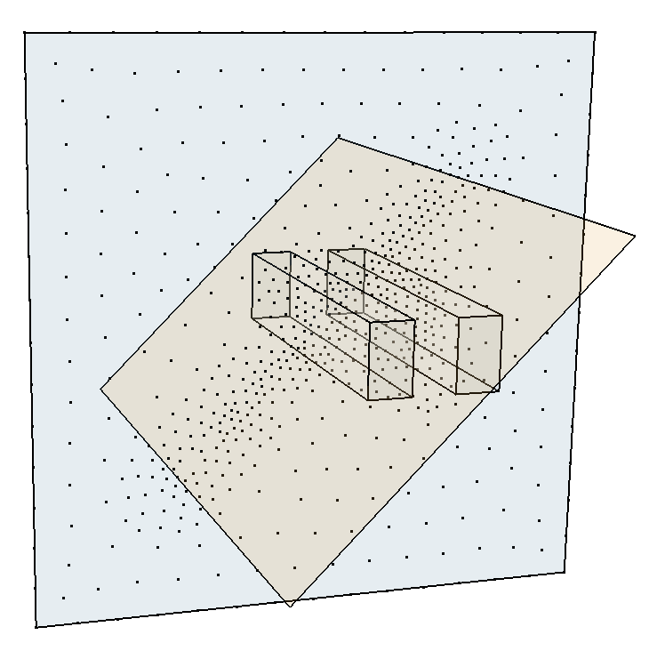 Model with field points