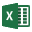 Export to excel icon 