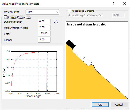 Advanced Friction Parameters dialog 