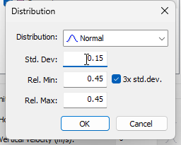 Stats distribution dlg 