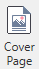 Cover page button
