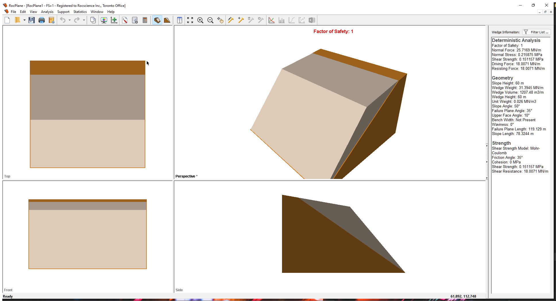 Creating a file in rocplane