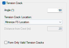 Tension Crack 