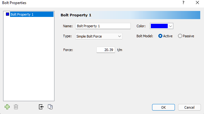 Bolt Properties 