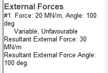  External Forces