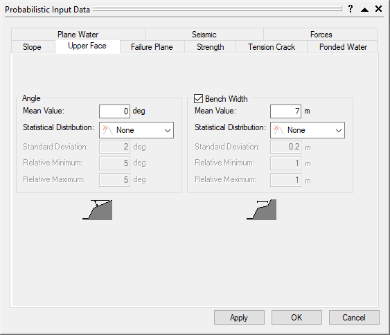 Probabilistic Input Data