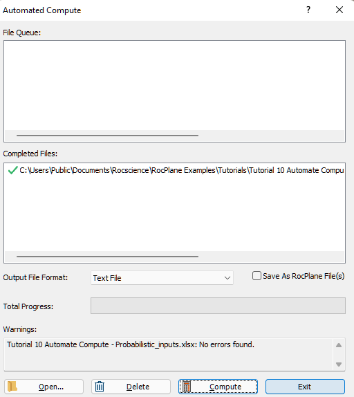 Text File Format