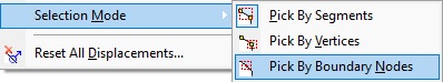 Pick By Boundary Nodes