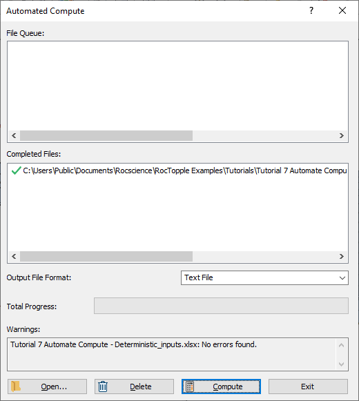  Automated Compute Text File