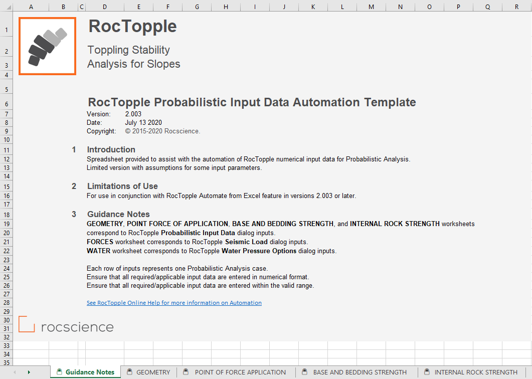 Probabilistic Input Data