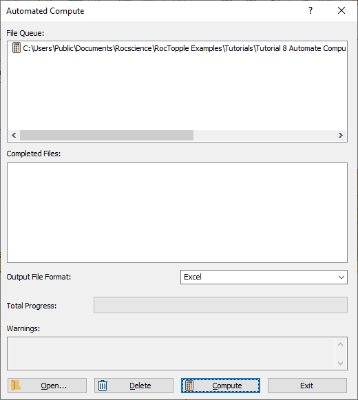  Automated Compute excel file