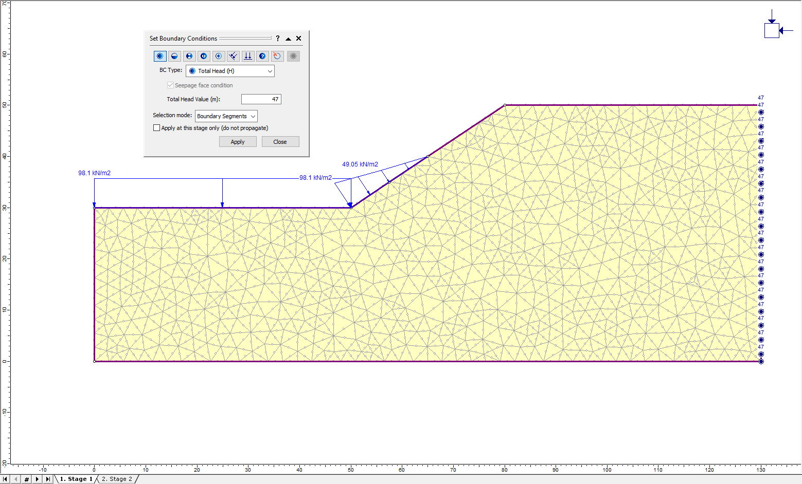 Image of total head boundary 