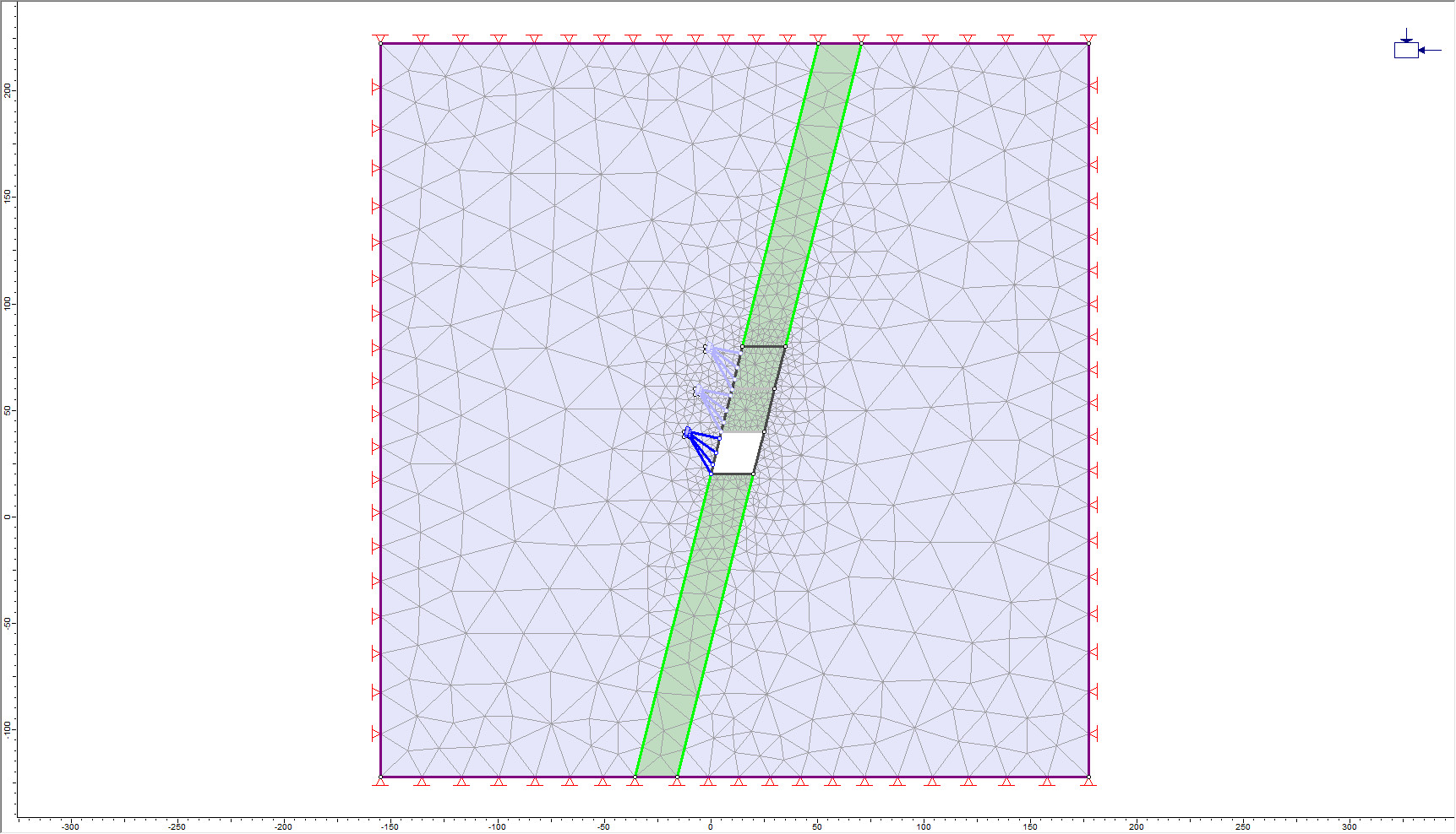 Image of model when using RS2 Interpret 