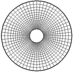 Radial Mesh example 