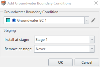 Add Groundwater Boundary Conditions dialog box 
