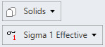 Results drop down menu 