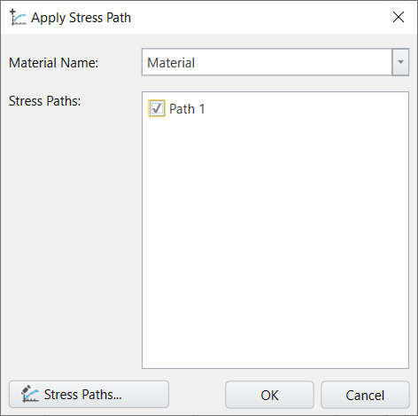Apply stress paths simulation 