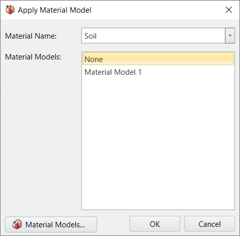 Apply Material Model 