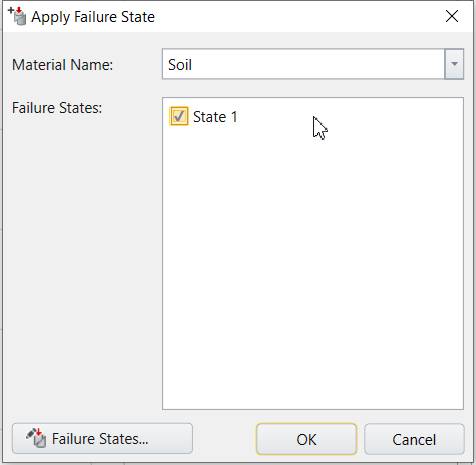 Add Failure States dialog box 