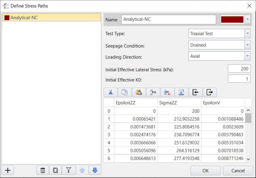 Stress path data dialog box 