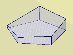 Variable load magnitude over a polygonal area
