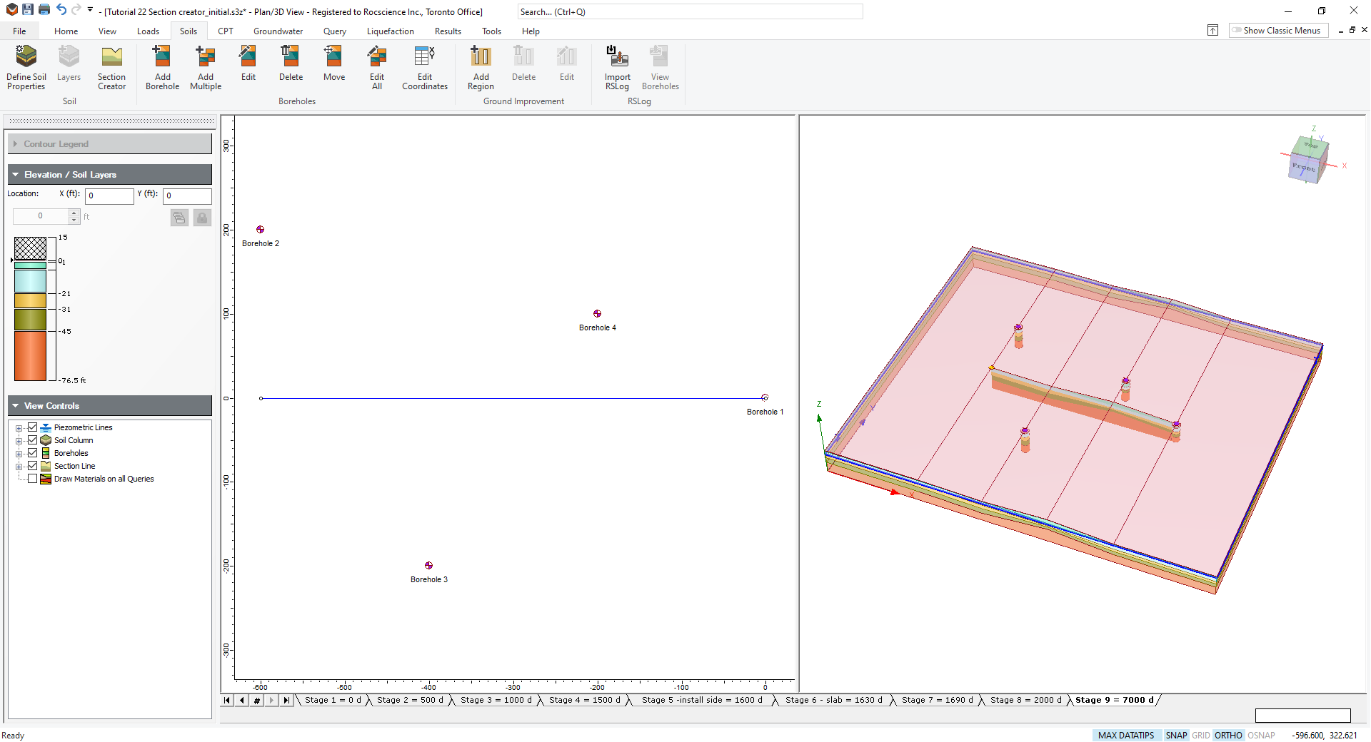 Assign Materials 3D view