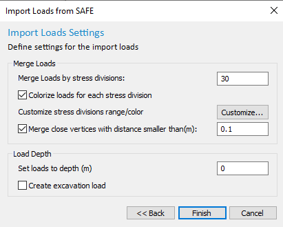 Import Loads from Safe