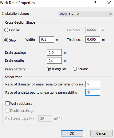 Wick Drain Material Properties