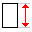 Y Axis Length Icon