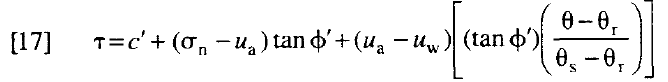 Equation 17 by Vanapalli