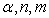 Model parameters symbols