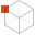 Vertex of Cube Icon