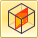 Cube YZ Plane Icon