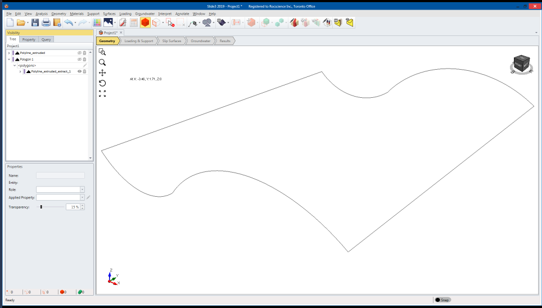 Closed Polyline Model View