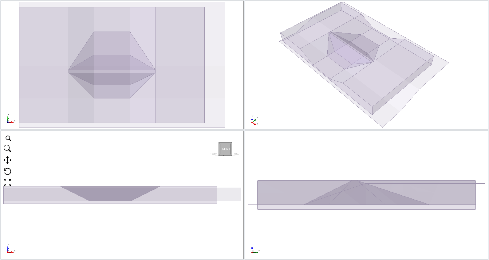 External Boundary Formed Model View