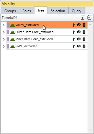 Visibility Pane