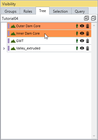 Visibility Pane