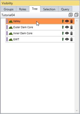 Visibility Pane