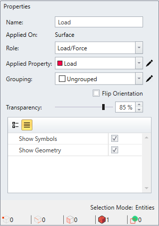 Properties Dialog