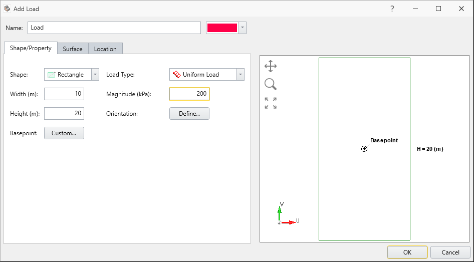 Add Load Dialog