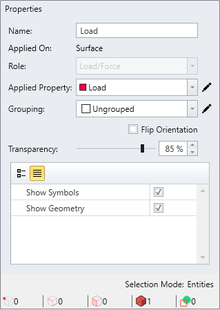 Properties Dialog