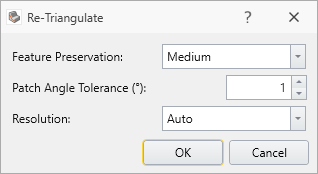 Re-Triangulate Dialog